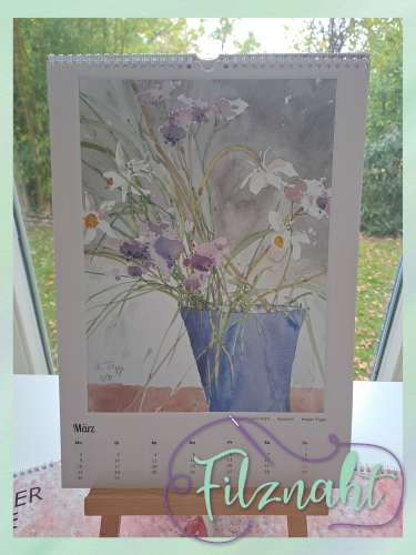 Aquarell Kalender 2026