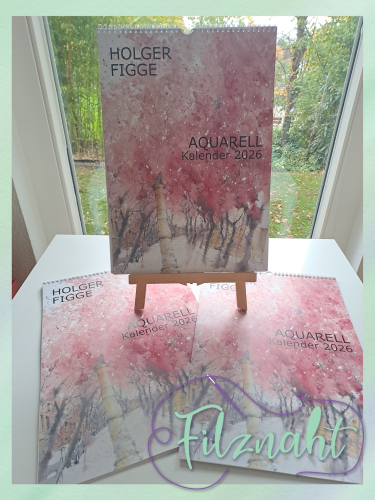 Aquarellkalender 2026